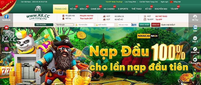 Trò chơi platform và máy đánh bạc Bwing - Bwing